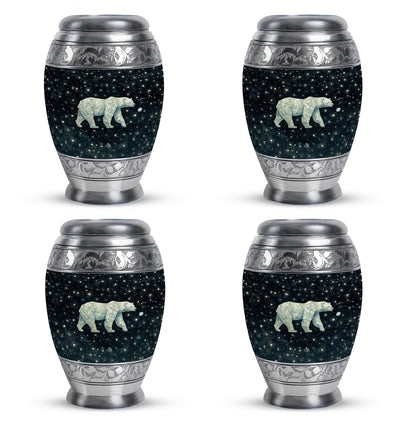 Polar Bear Theme 3 Inch Keepsake Pack of 4