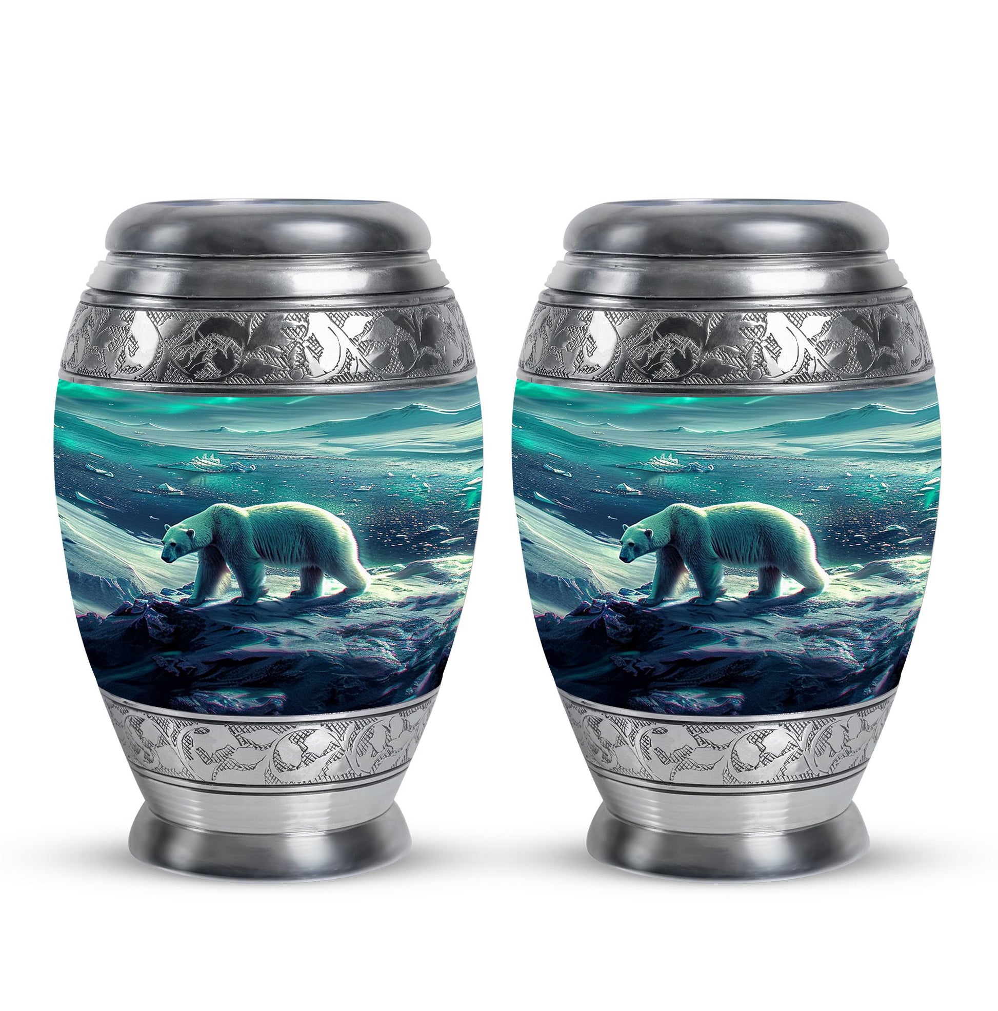 Polar Bear Theme 3 Inch Keepsake Pack of 2