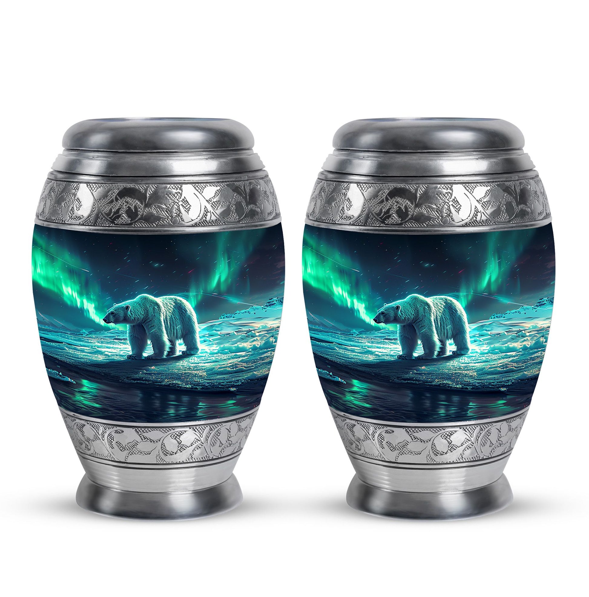 Polar Bear Theme 3 Inch Keepsake Pack of 2