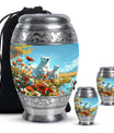 Polar Bear Theme Large Urn With 2 Keepsake Urn