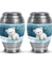 Polar Bear Theme 3 Inch Keepsake Pack of 2