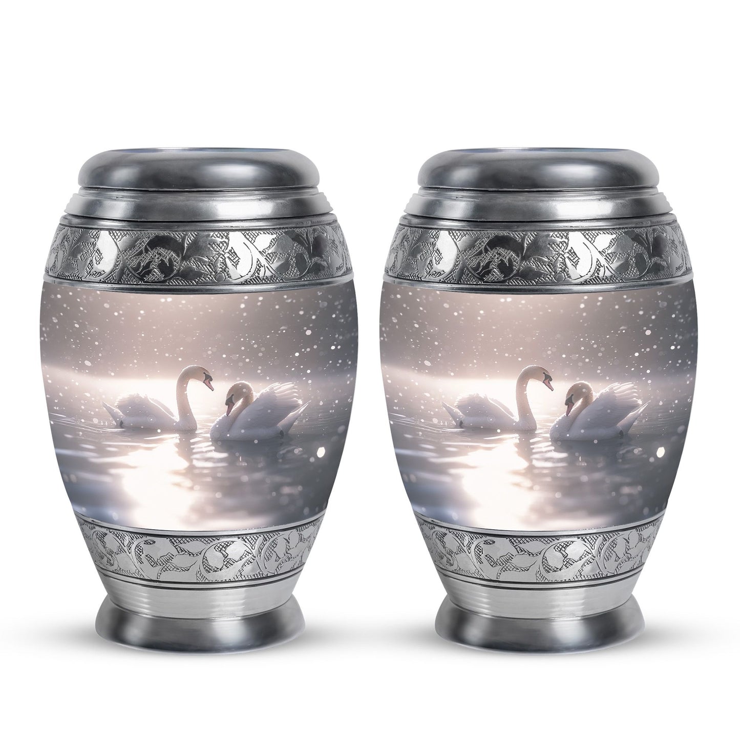 Swan Theme 3 Inch Keepsake Pack of 2