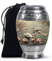 Swan Theme Large Urn 10 Inch
