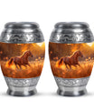 Runing Horse Theme 3 Inch Keepsake Pack of 2
