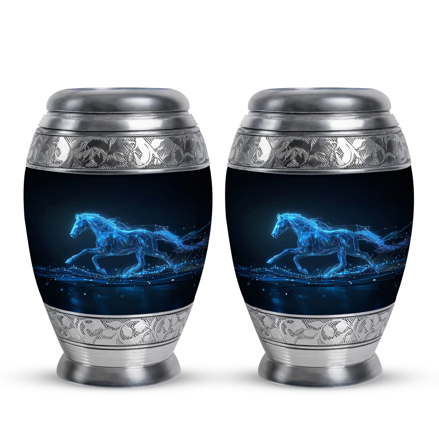 Runing Horse Theme 3 Inch Keepsake Pack of 2