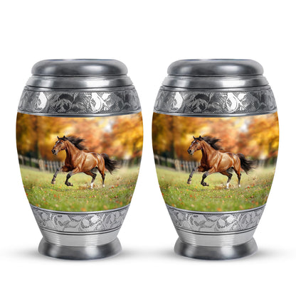 Runing Horse Theme 3 Inch Keepsake Pack of 2