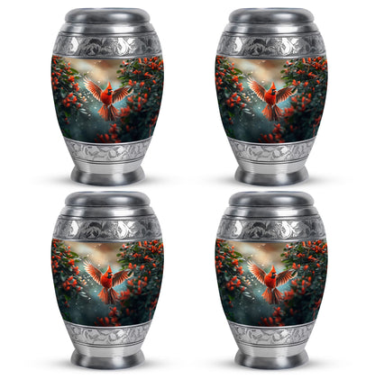 Cardinal Theme 3 Inch Keepsake Pack of 4