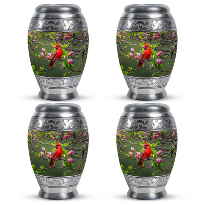 Cardinal Theme 3 Inch Keepsake Pack of 4
