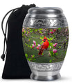 Cardinal Theme Large Urn 10 Inch