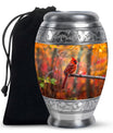 Cardinal Theme Large Urn 10 Inch
