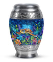 Turtle Theme Large Urn 10 Inch