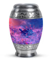Turtle Theme Large Urn 10 Inch