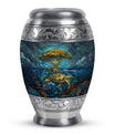 Turtle Theme Large Urn 10 Inch
