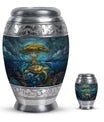 Turtle Theme Large Urn With 1 Keepsake Urn