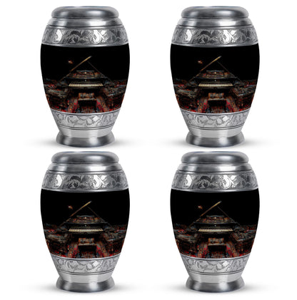 Piano Theme 3 Inch Keepsake Pack of 4