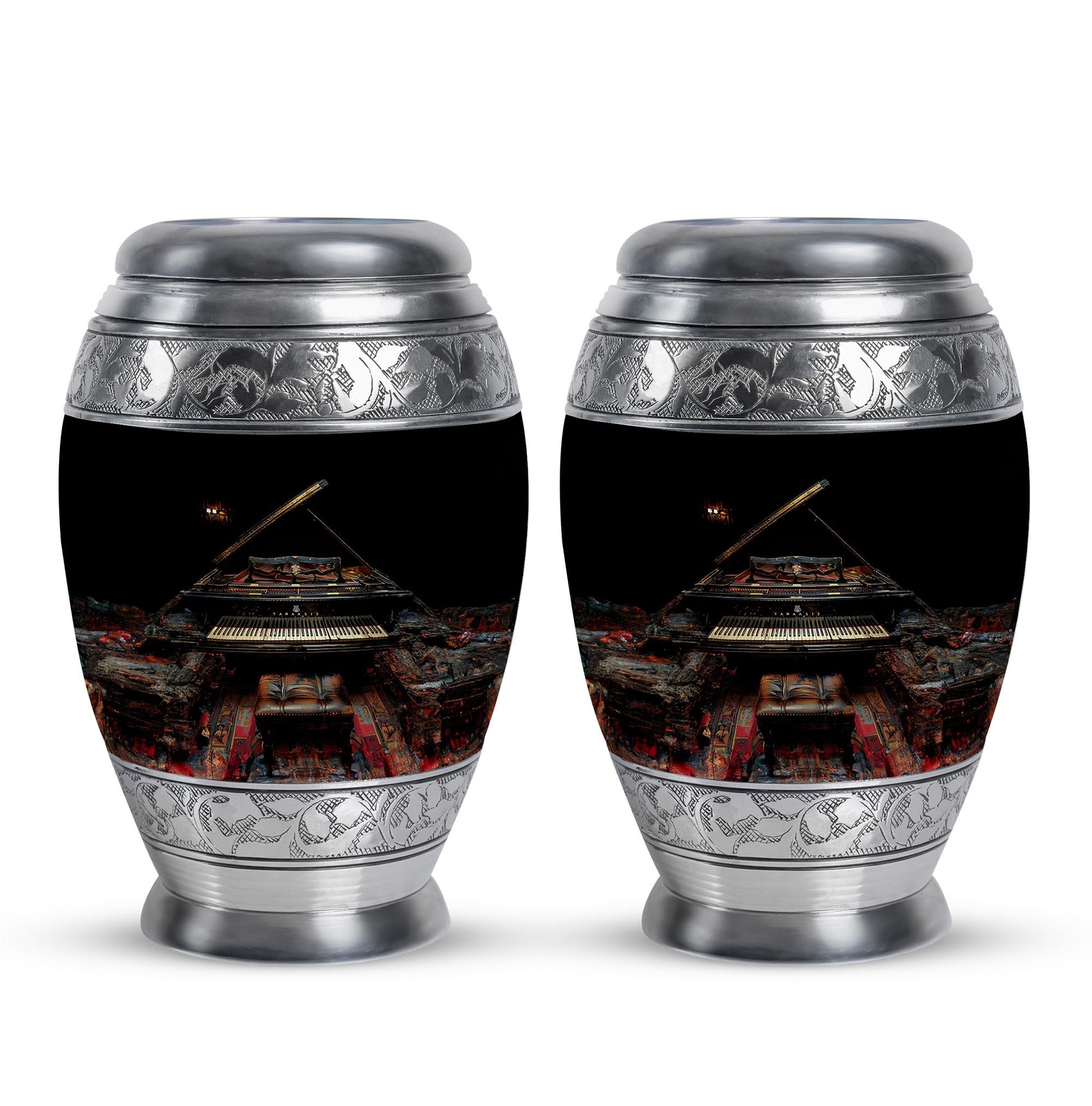 Piano Theme 3 Inch Keepsake Pack of 2