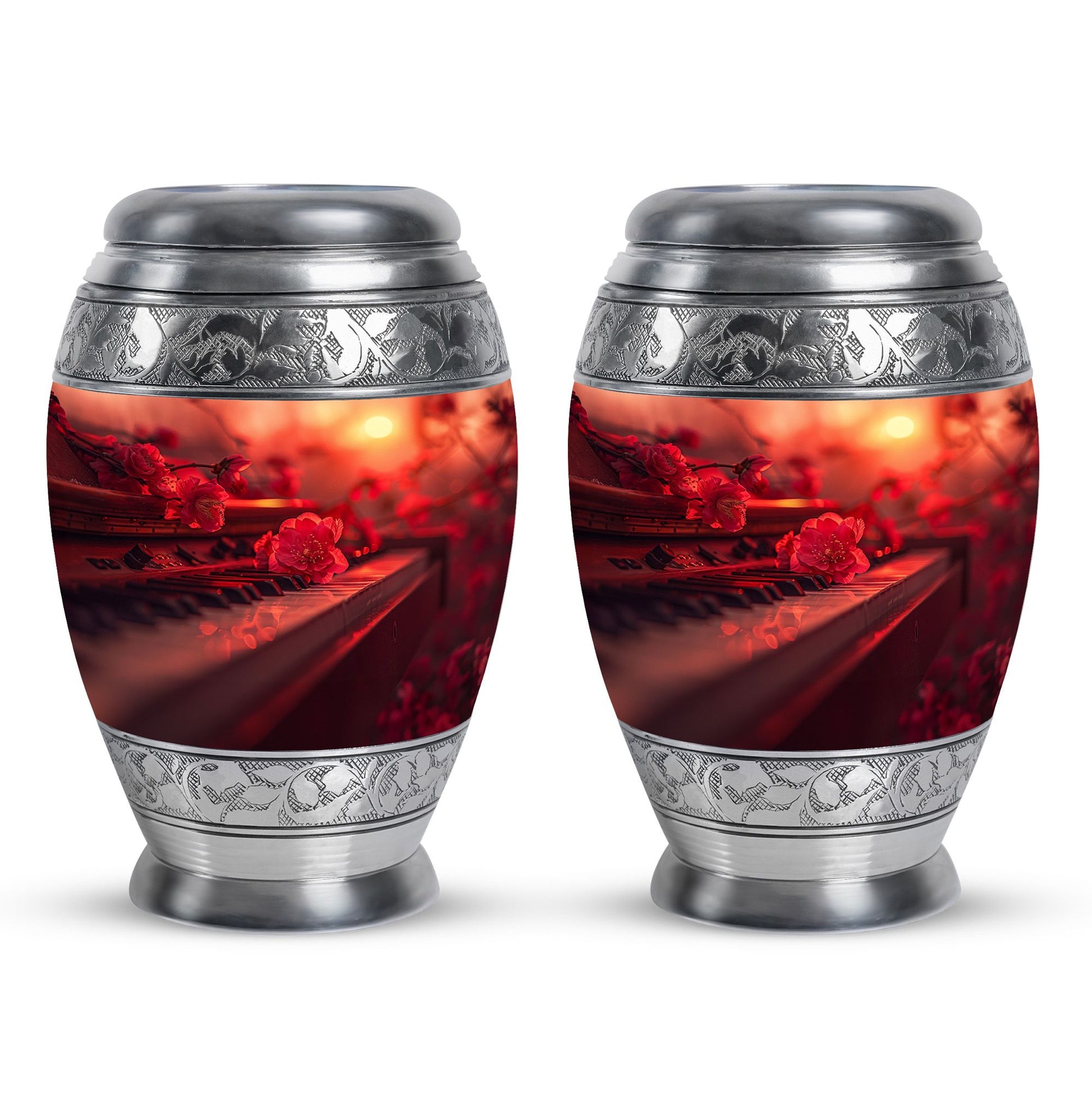 Piano Theme 3 Inch Keepsake Pack of 2