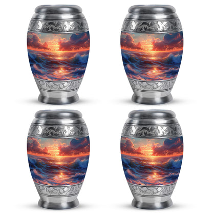 Sunrise Theme 3 Inch Keepsake Pack of 4