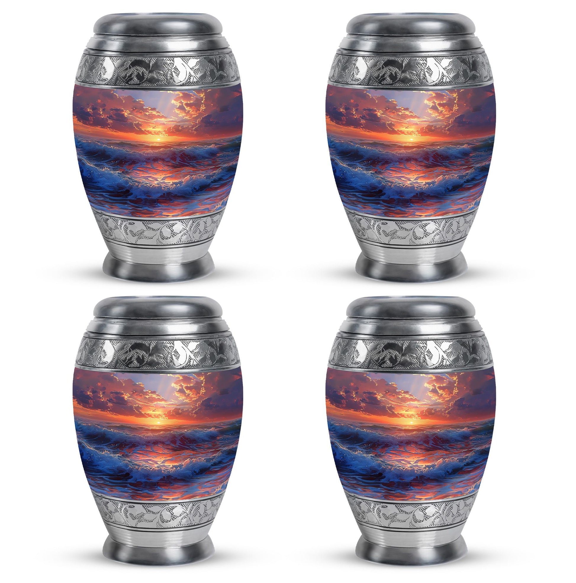 Sunrise Theme 3 Inch Keepsake Pack of 4