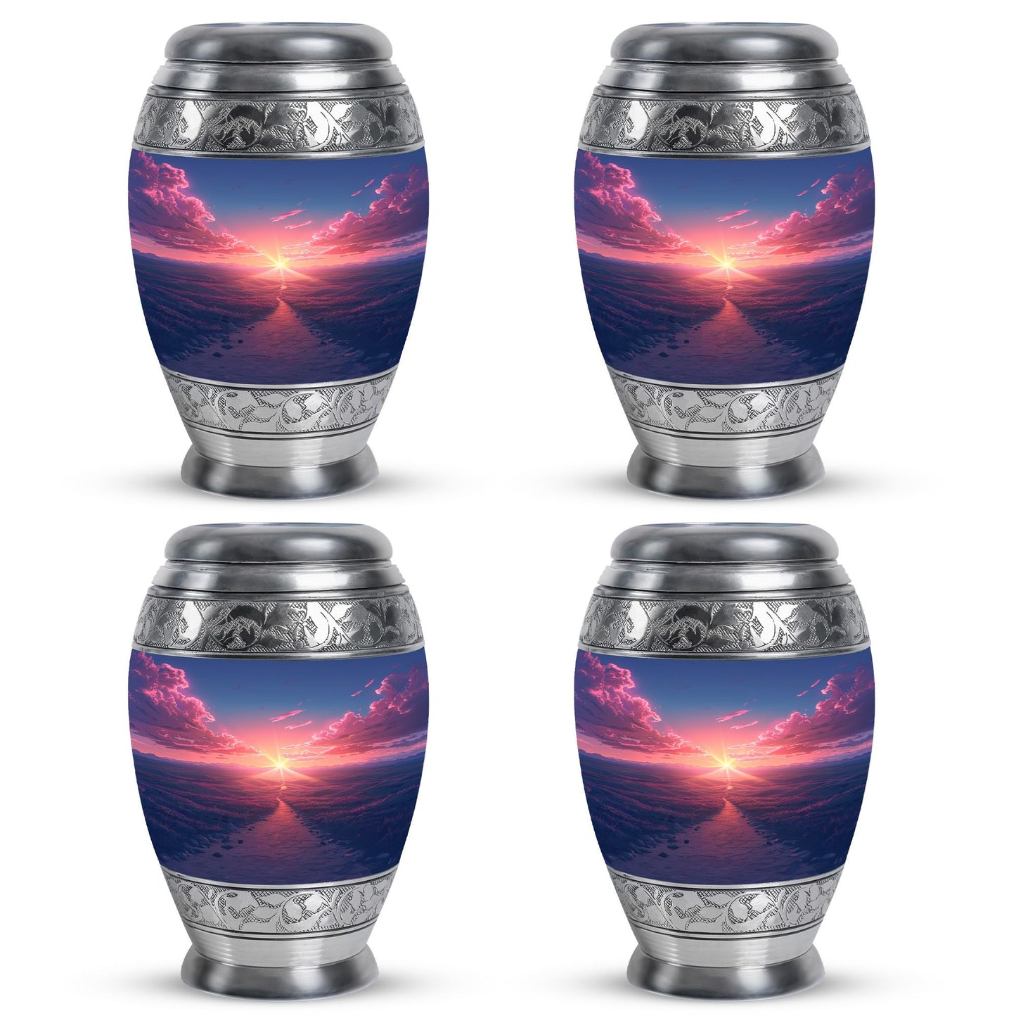 Sunrise Theme 3 Inch Keepsake Pack of 4