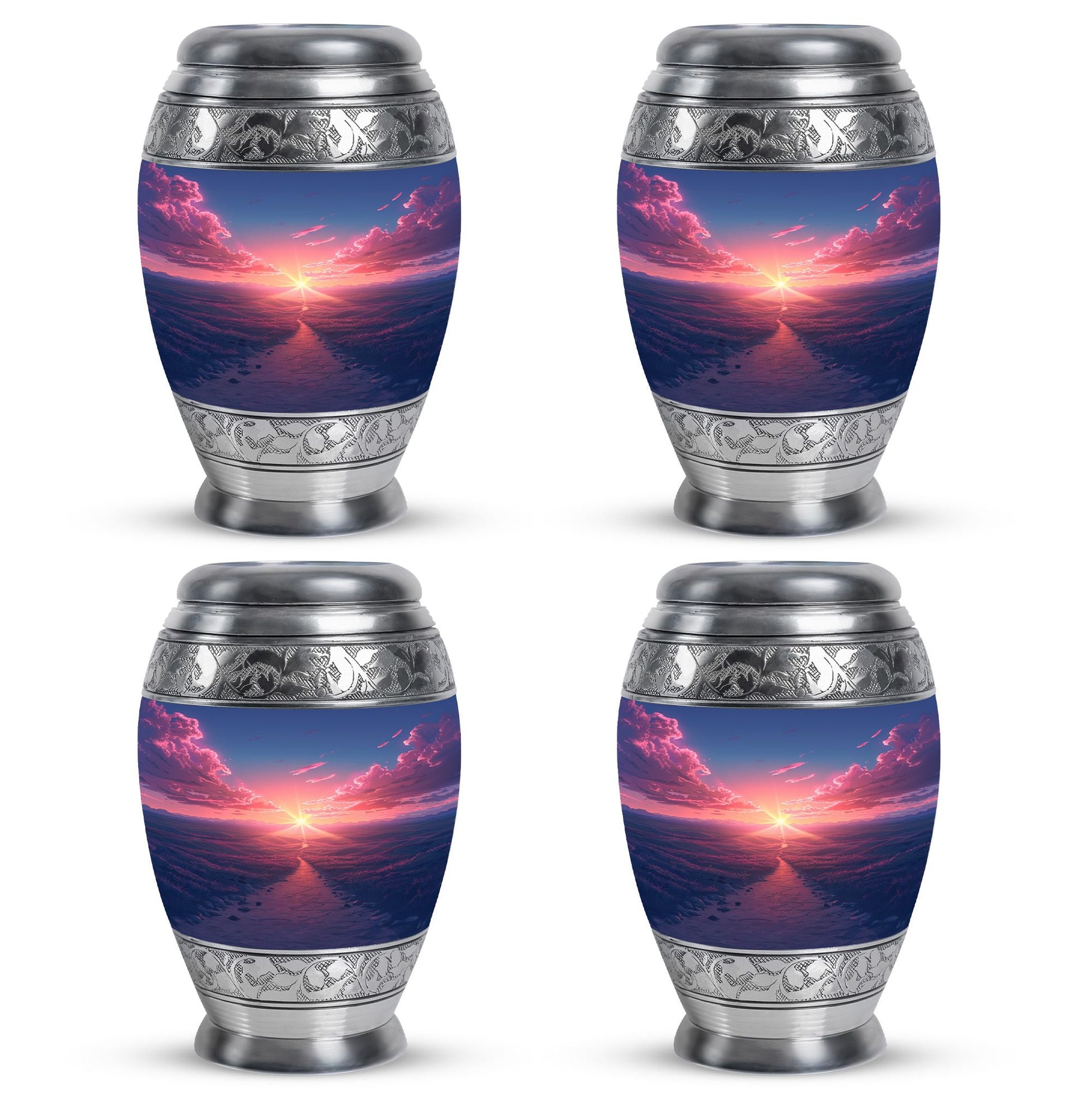 Sunrise Theme 3 Inch Keepsake Pack of 4