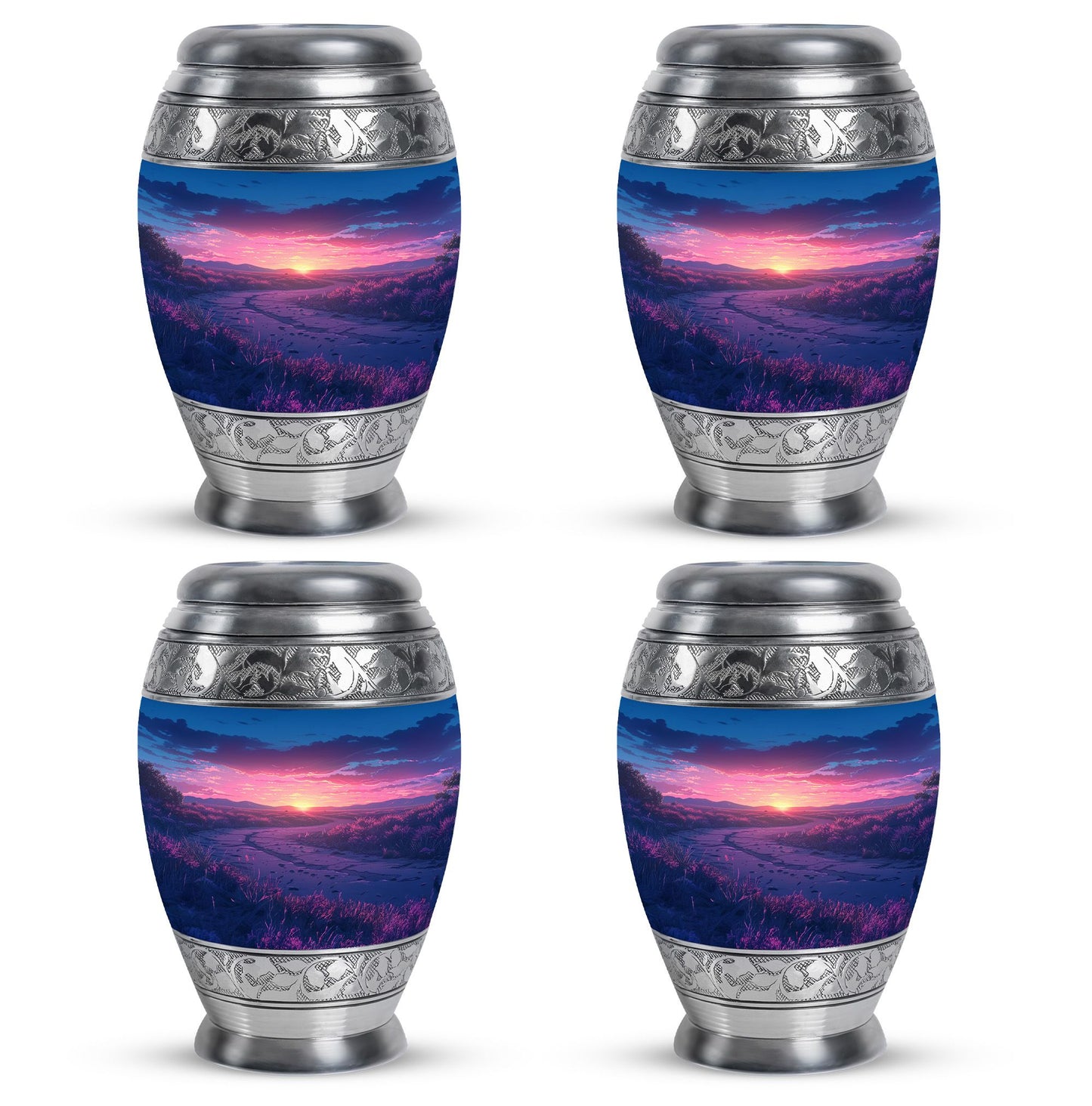 Sunrise Theme 3 Inch Keepsake Pack of 4