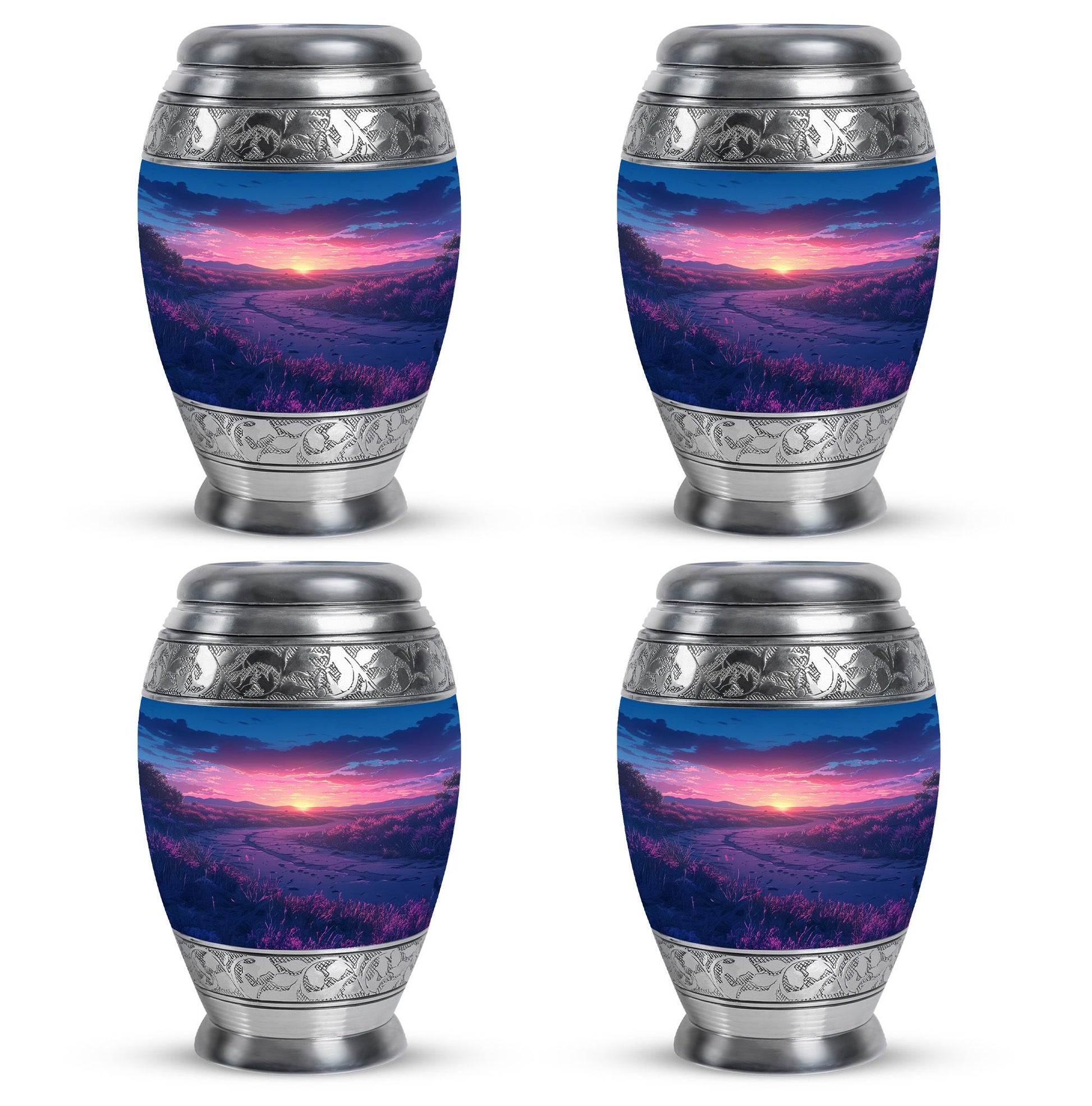 Sunrise Theme 3 Inch Keepsake Pack of 4