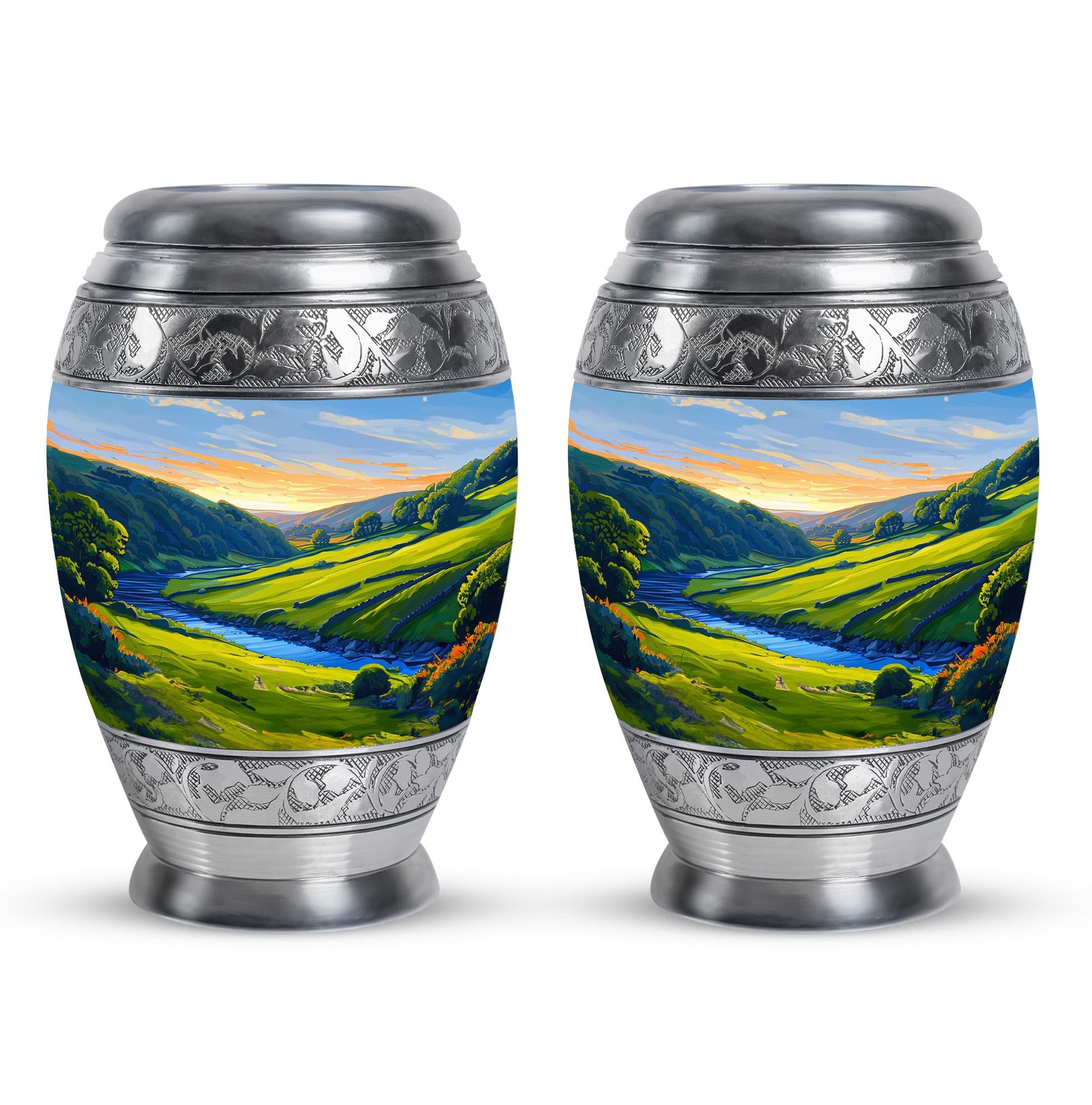 Sunrise Theme 3 Inch Keepsake Pack of 2