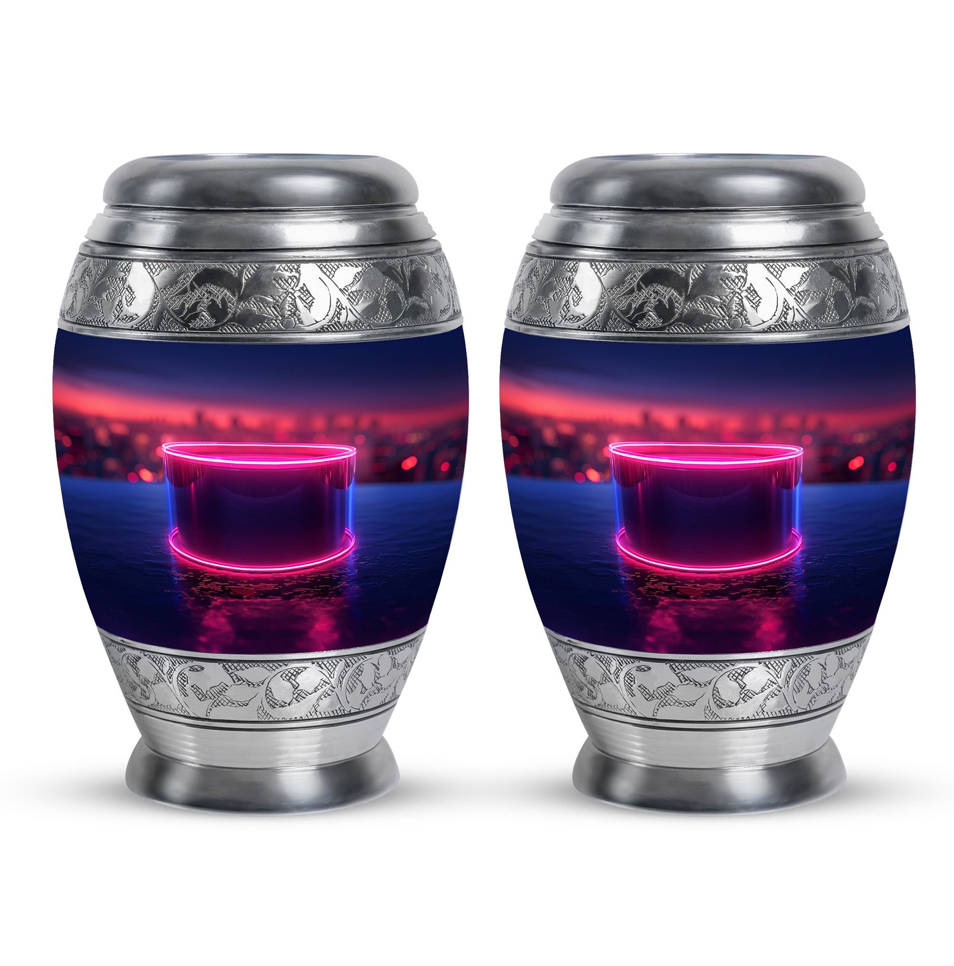 Drums And Music Theme 3 Inch Keepsake Pack of 2