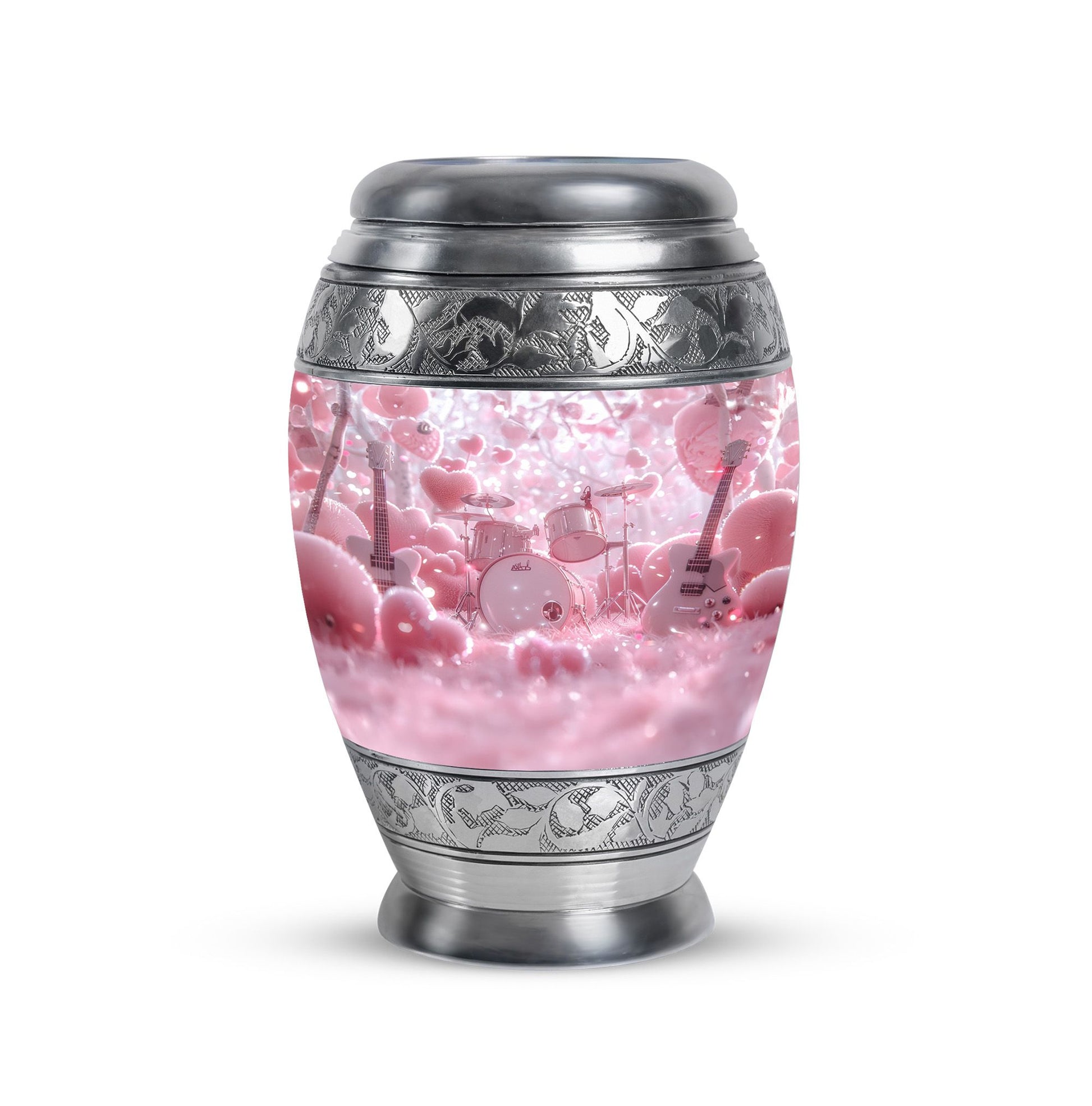 Drums And Music Theme 3 Inch Keepsake