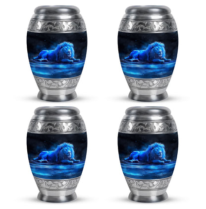 Lion Theme 3 Inch Keepsake Pack of 4