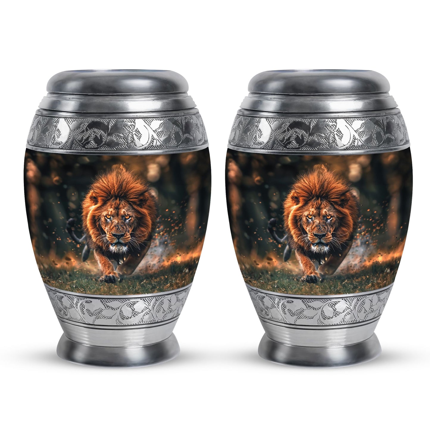 Lion Theme 3 Inch Keepsake Pack of 2