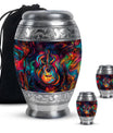 Guitar Theme Large Urn With 2 Keepsake Urn