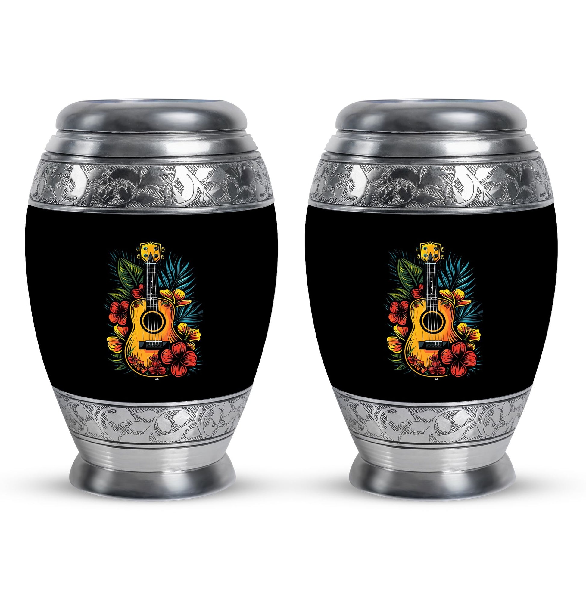 Guitar Theme 3 Inch Keepsake Pack of 2