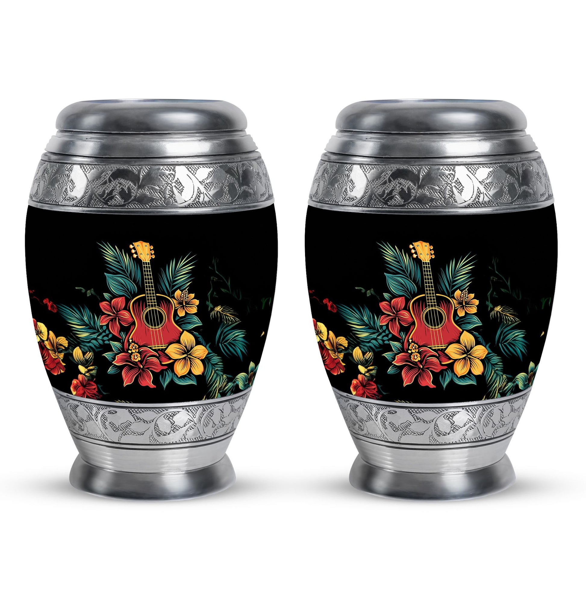 Guitar Theme 3 Inch Keepsake Pack of 2