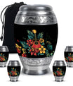 Guitar Theme Large Urn With 4 Keepsake Urn