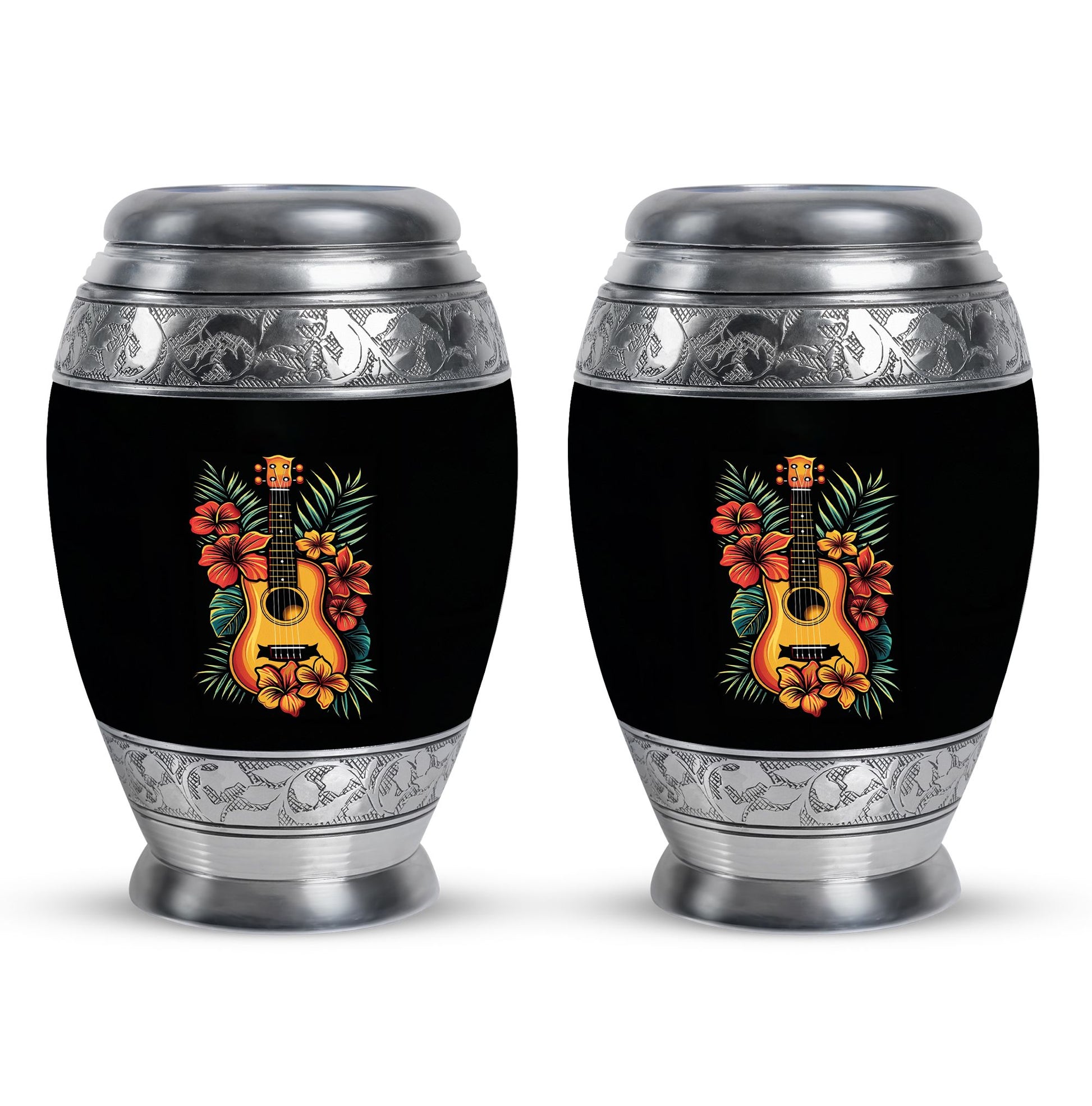 Guitar Theme 3 Inch Keepsake Pack of 2