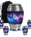 Galaxy Theme Large Urn With 4 Keepsake Urn