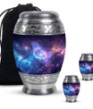 Galaxy Theme Large Urn With 2 Keepsake Urn