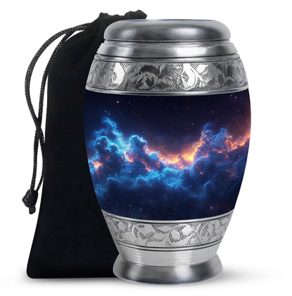 Galaxy Theme Large Urn 10 Inch