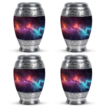Galaxy Theme 3 Inch Keepsake Pack of 4