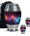 Galaxy Theme Large Urn With 2 Keepsake Urn
