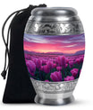 Tulips Theme Large Urn 10 Inch