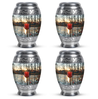 Tulips Theme 3 Inch Keepsake Pack of 4