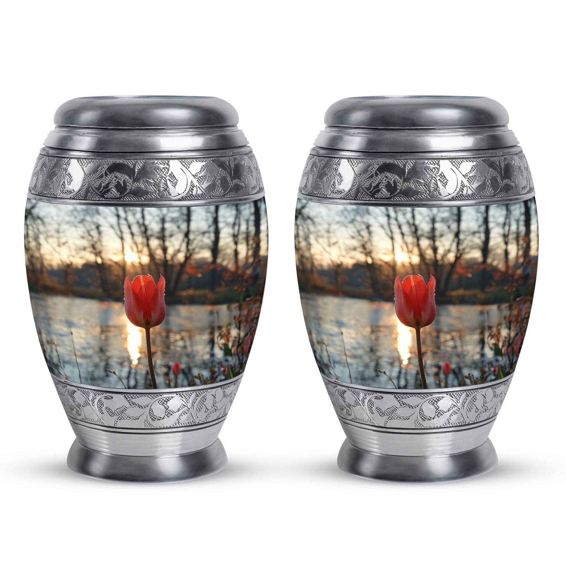 Tulips Theme 3 Inch Keepsake Pack of 2