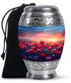 Tulips Theme Large Urn 10 Inch