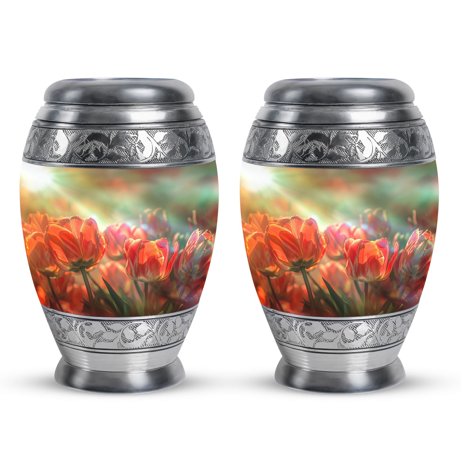 Tulips Theme 3 Inch Keepsake Pack of 2