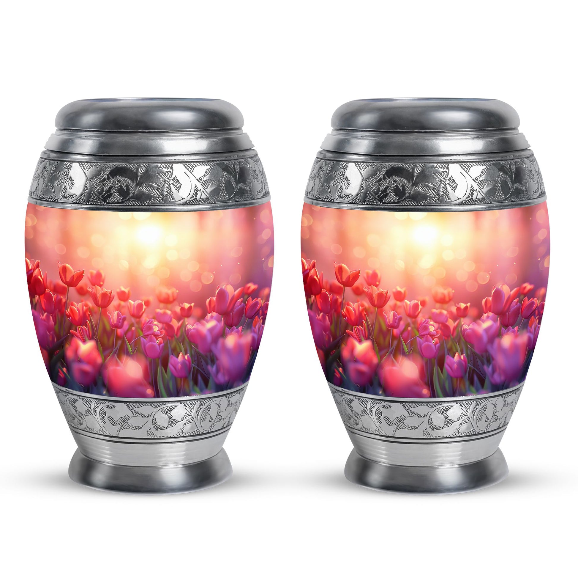 Tulips Theme 3 Inch Keepsake Pack of 2