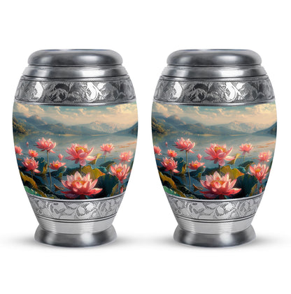 Lotus Theme 3 Inch Keepsake Pack of 2