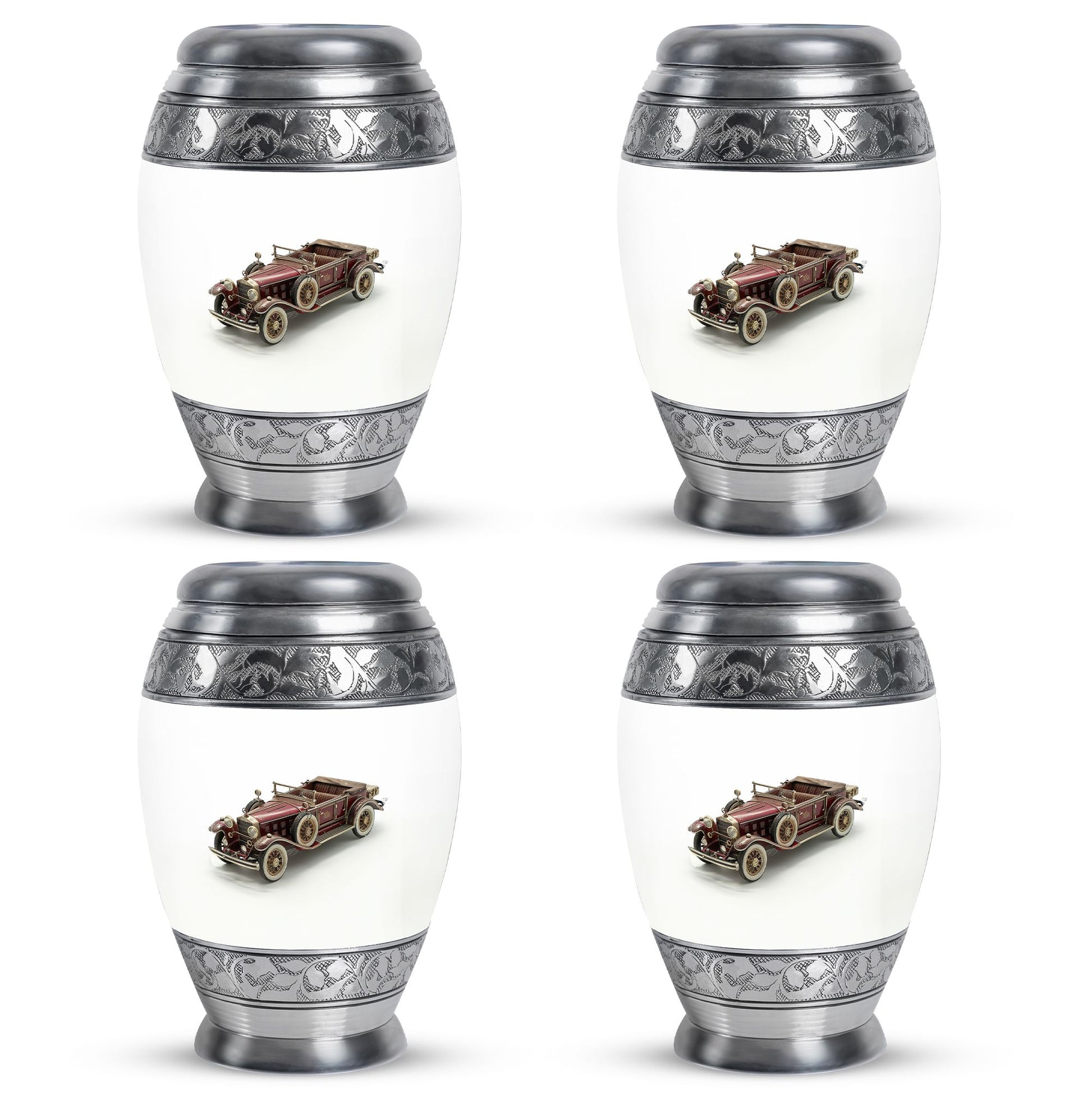 Car Theme 3 Inch Keepsake Pack of 4